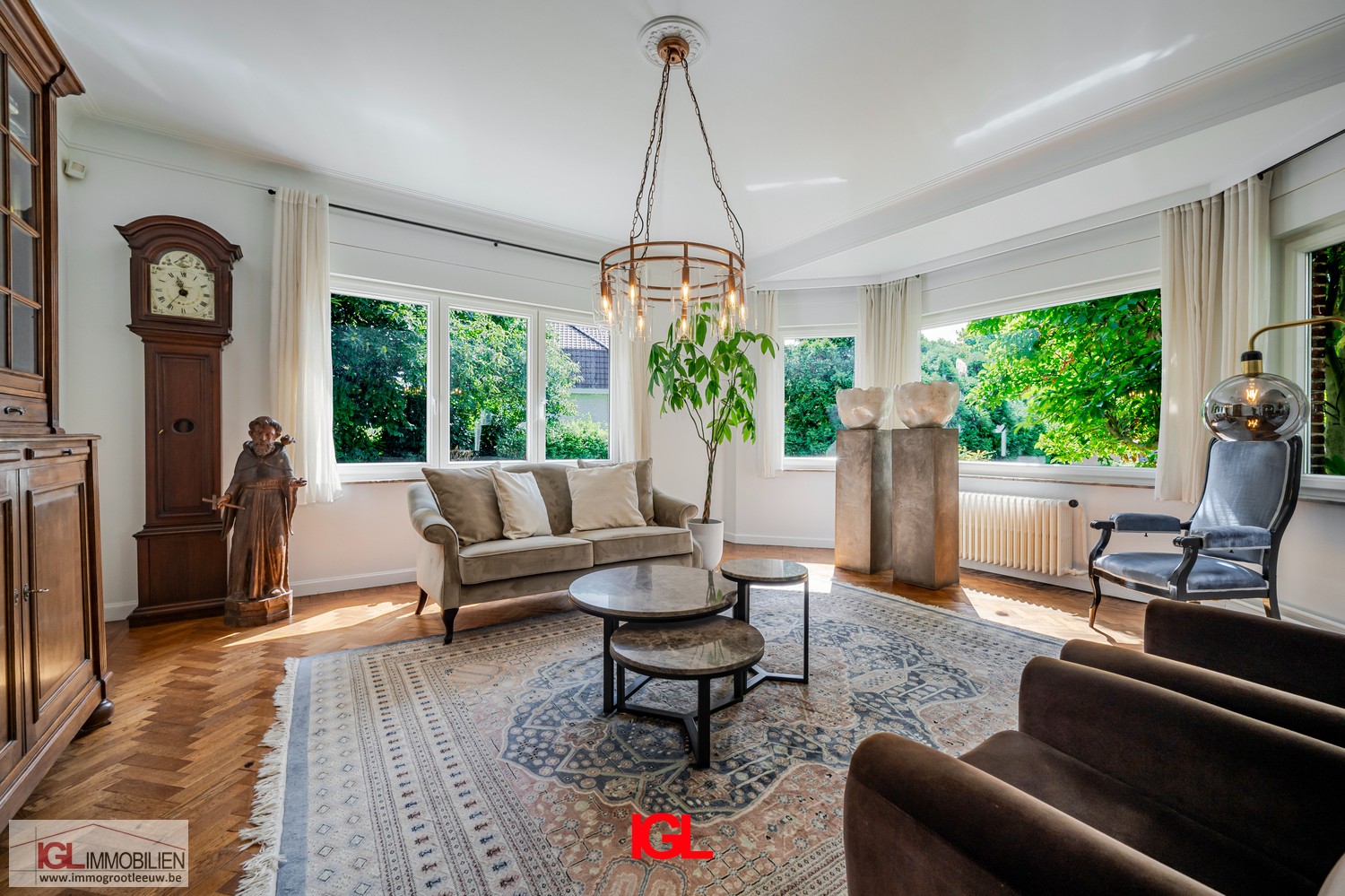 Authentiek herenhuis omgeven door prachtige tuin nabij Brussel - foto 5