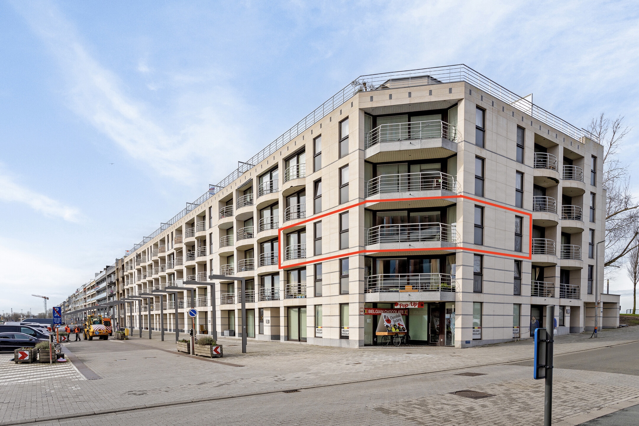 Lichtrijk hoekappartement te koop in Zeebrugge - Rederskaai! - foto 1
