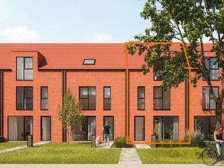 Deze gesloten bebouwing met een grondoppervlakte van 145m² combineert efficiënt ruimtegebruik met hedendaags wooncomfort. Op het gelijkvloers vind je een open leefruimte met keuken, een berging en een apart toilet. De eerste verdieping beschikt over drie comfortabele slaapkamers, een ingerichte badkamer, een berging en een apart toilet. De woning wordt voorzien van een zolder, een private carport en een tuin. Geïnteresseerd? Neem contact op via 03 808 43 94 of info@matexi.be.<br />