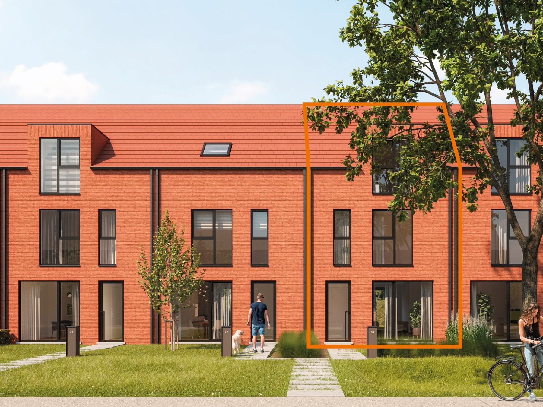 Lot 73 Gezinswoning met 3 slaapkamers en private carport - foto 1