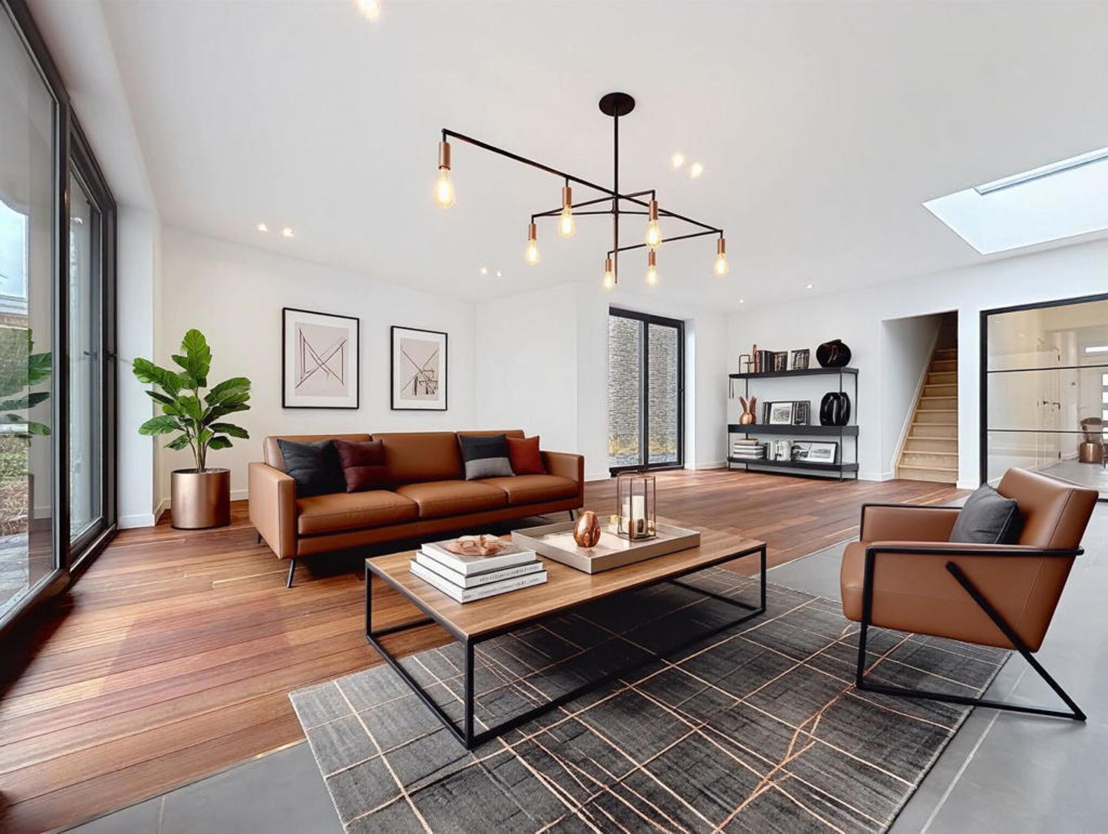 Woning op 592 m² met 3 slaapkamers en grote tuin met uitweg - foto 1