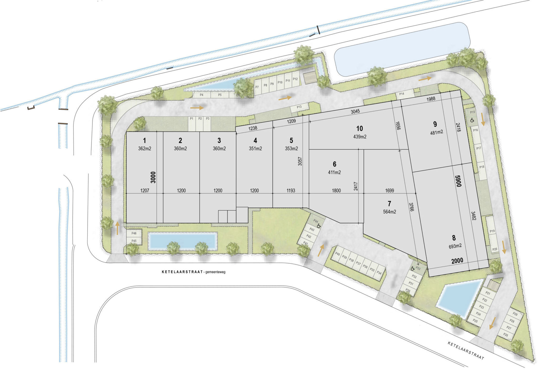 KMO Park te Beerse-units voor zowel opslag/kantoor/showroom - foto 3