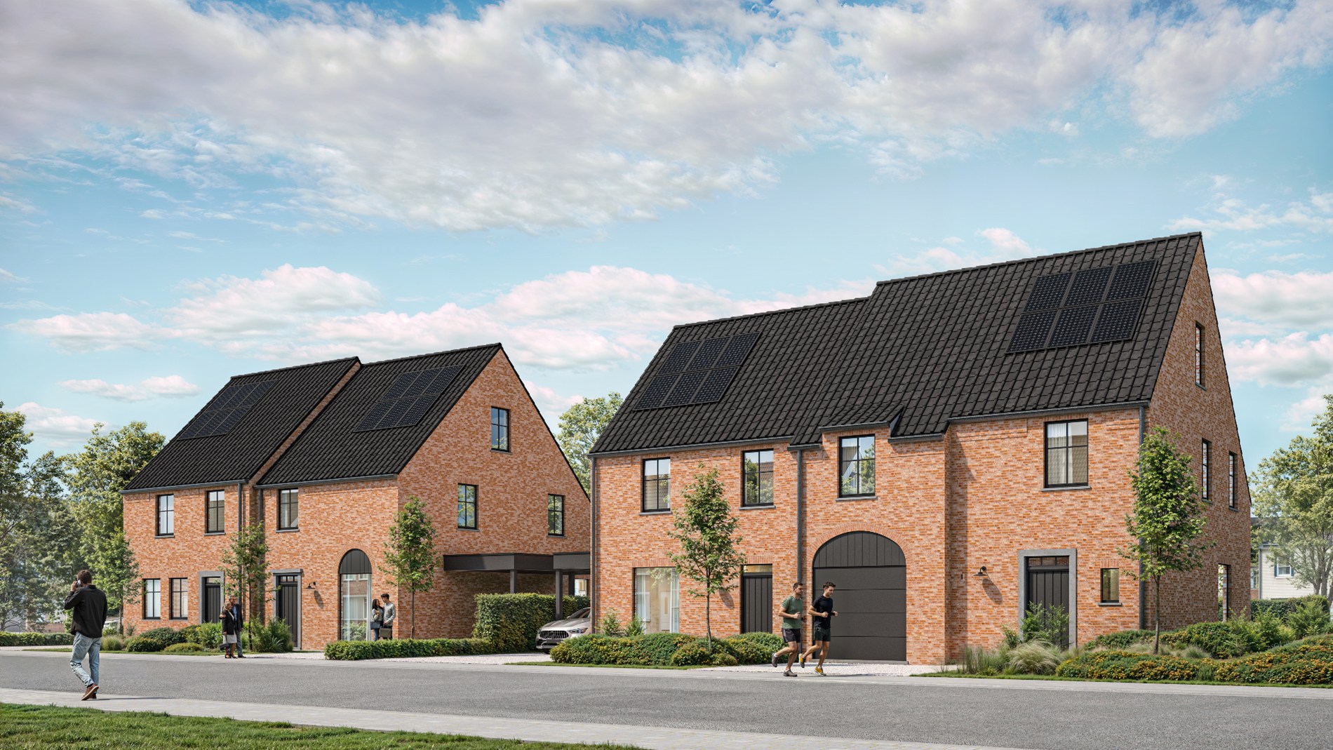 Nieuw te bouwen woning in de Groenstraat te Kuurne. - foto 3