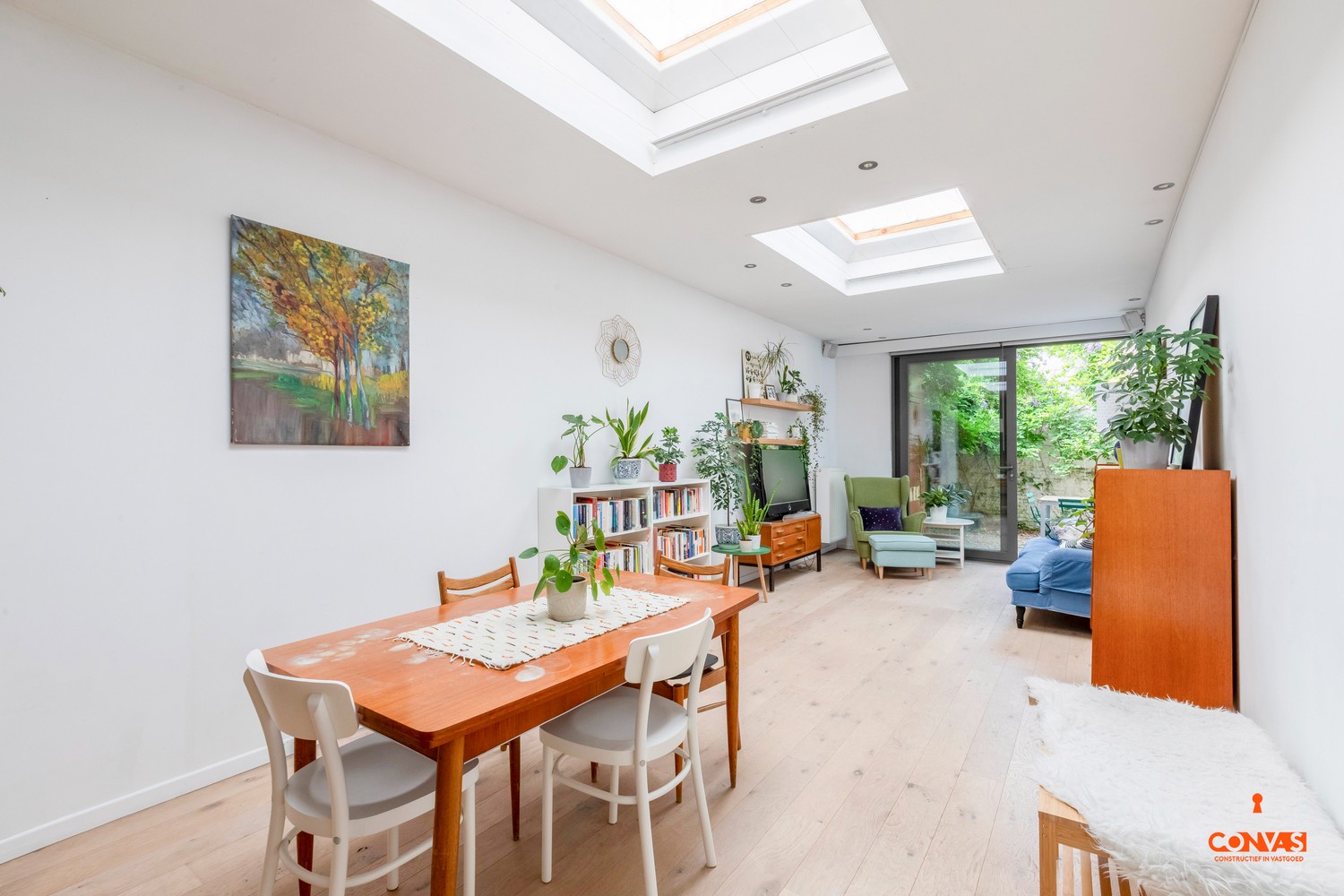 Toffe stadswoning met studio en zonnige koer - foto 1