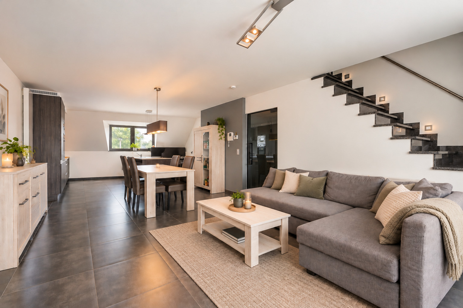 Duplex met 2 slpk, terras en parkeerplaats in Erembodegem - foto 5