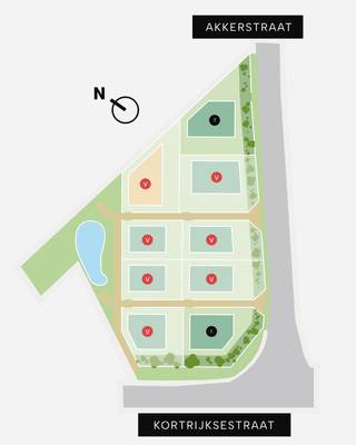 Land for sale in Oostkamp