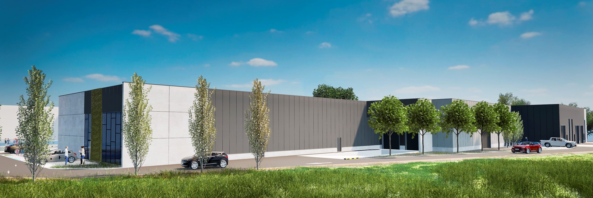 Nieuwbouw KMO-unit van 386 m² met 3 parkeerplaatsen langs de A12 in Puurs - foto 2