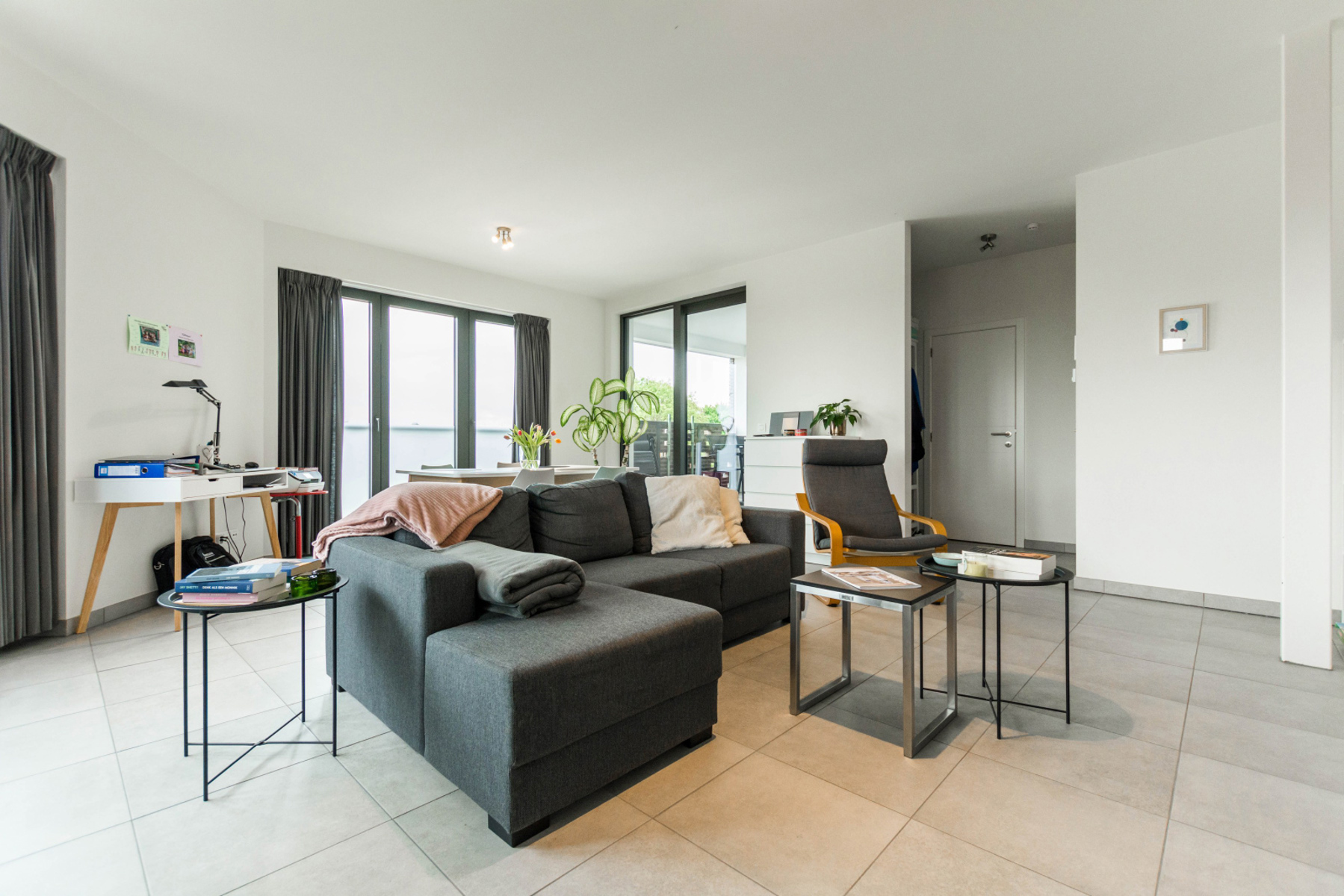 Recent duplex-appartement met 3 kamers, kelder en garage... - foto 4