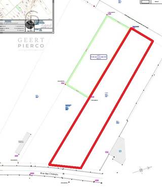 Belle terrain à bâtir, à deux cents mètres à peine de la frontière linguistique avec la Flandre. le terrain a une superficie totale de 17 ares et...