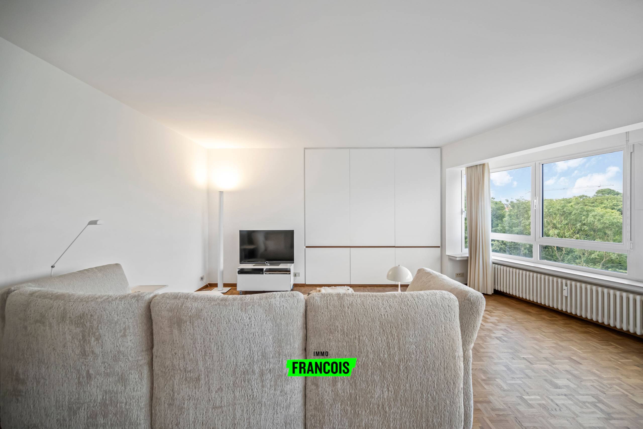 Prachtig architecturaal appartement met zicht op groen te centrum Oostende. - foto 5