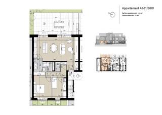 Appartement te koop in Mont-Saint-Guibert