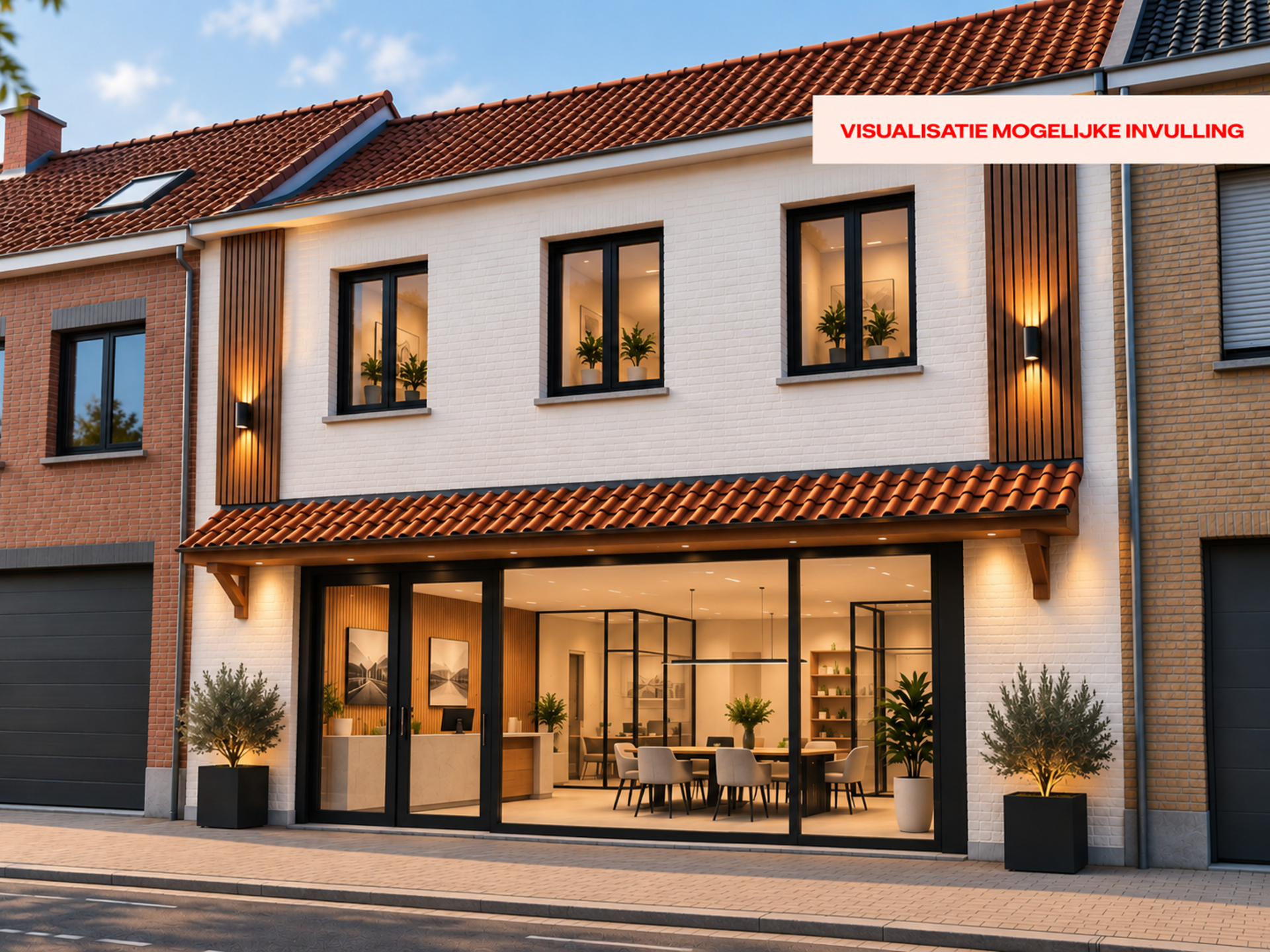 Woning met mogelijkheid handel + extra vergunning Veldegem - foto 1