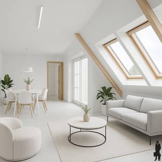 Recent, energiezuinig (investerings-) en op te frissen appartement van 114m² met 2 slaapkamers en een gezellig, zuidwest georiënteerd terras...