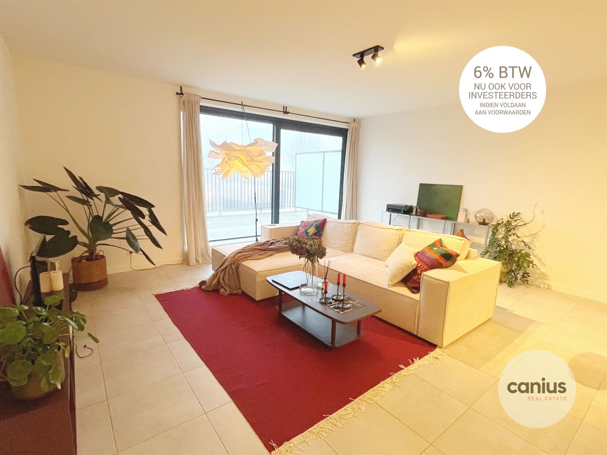 GESCHILDERD NIEUWBOUWAPP. IN HARTJE HASSELT MET 2 SLKS + TERRAS & PARKING - foto 1