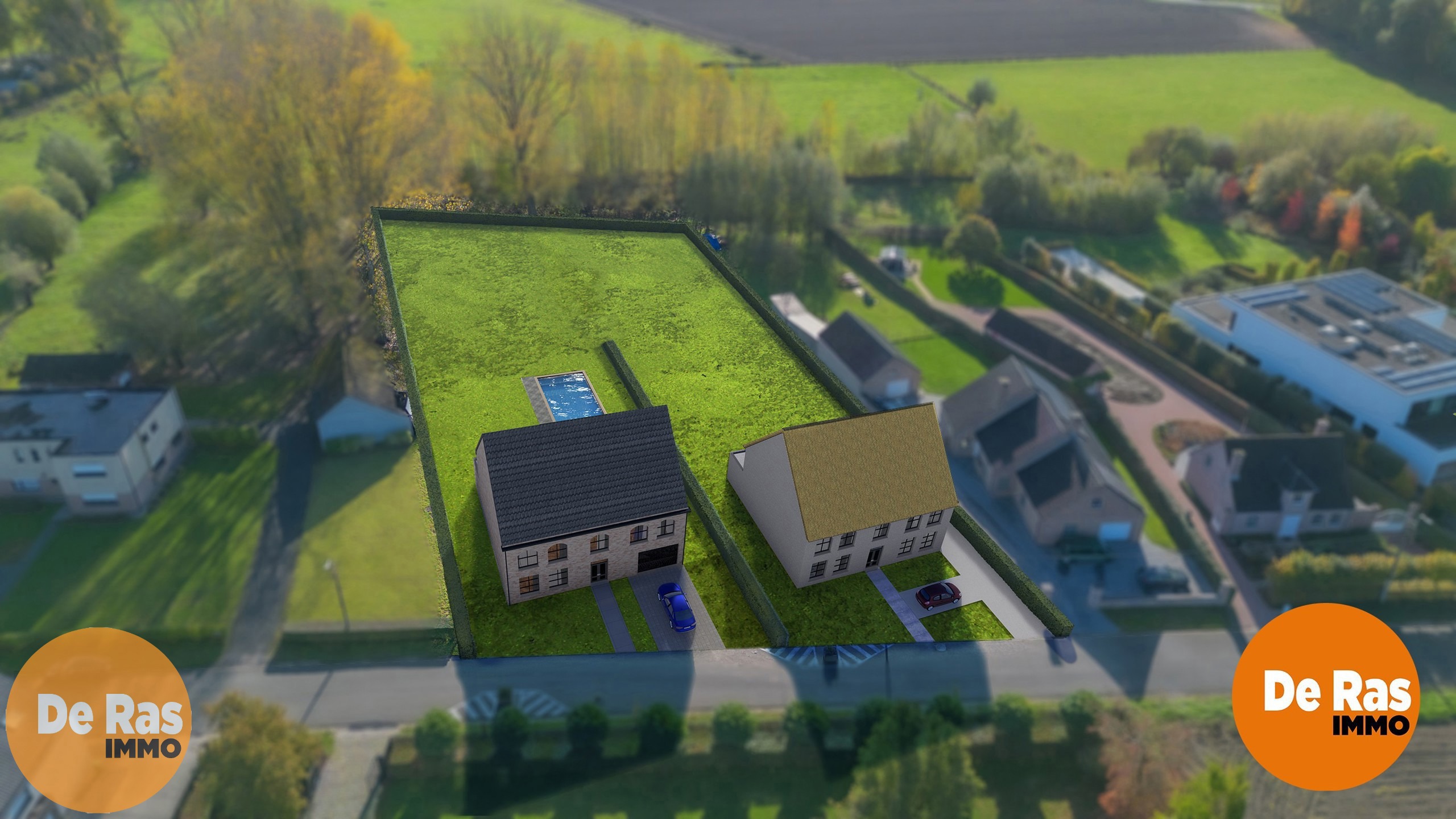 MASSEMEN– Bouwgrond voor open bebouwing, landelijke ligging! - foto 3