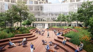 Nieuw project gelegen op de rand van het centrum van Brussel en de Noordwijk. Het betreft 4 torens inclusief een hotel, kantoren, prachtige tuinen, polyvalente ruimtes en horeca. Er zijn gemeenschappelijke flexibele vergaderzalen, een co-working ruimte, een restaurant, fitness, douches, box voor leveren en laten ophalen van pakjes<br />314 autostaanplaatsen waaronder ook met elektrische oplaadpunten en 300 fiets staanplaatsen met stopcontacten voor het opladen van elektrische fietsen.<br />Parking binnen: €2200/plaats/jaar (ratio: +/- 1/195m²)