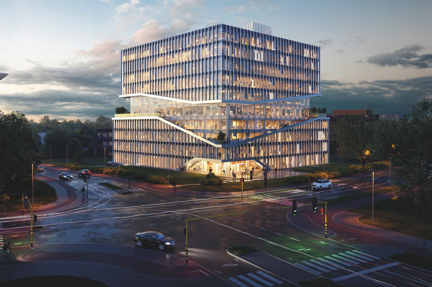 State of the art kantoren van 2.065 m² nabij de R0 te Diegem - foto 2