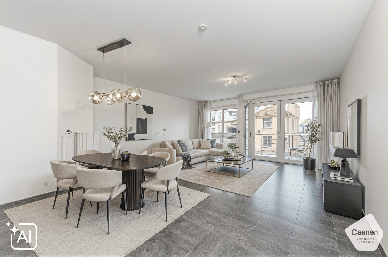 Zongericht en energiezuinig tweeslaapkamerappartement met uitzicht over de Dumontwijk – De Panne - foto 4