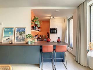 LAYOUT: 1°V.: - entrance hall with guest toilet - bright and spacious living space with fully equipped open kitchen- impressively spacious terrace -...