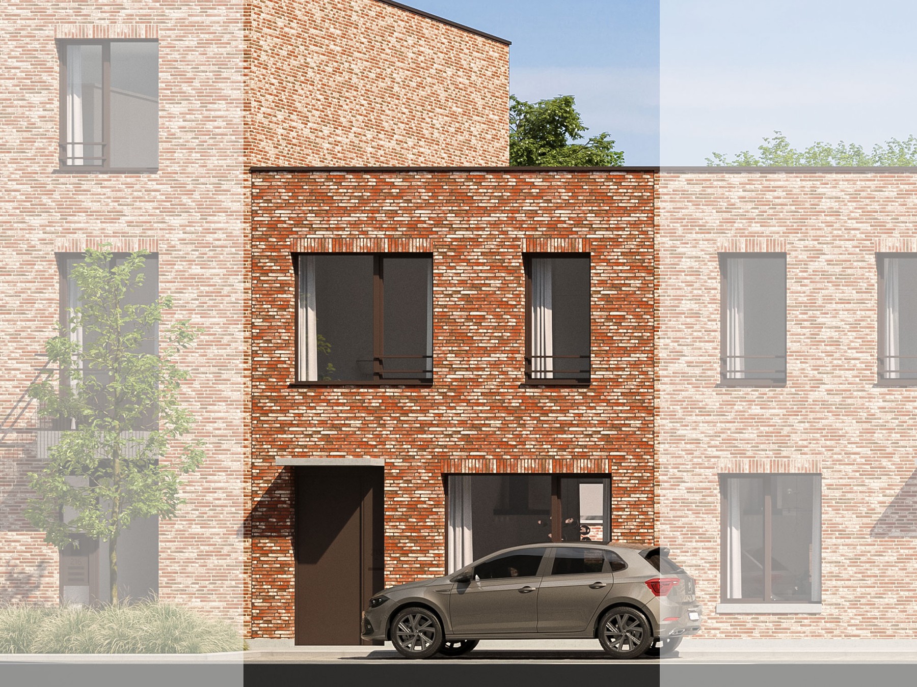 Lot 215 Moderne gesloten energiezuinige woning (156 m²) - foto 1