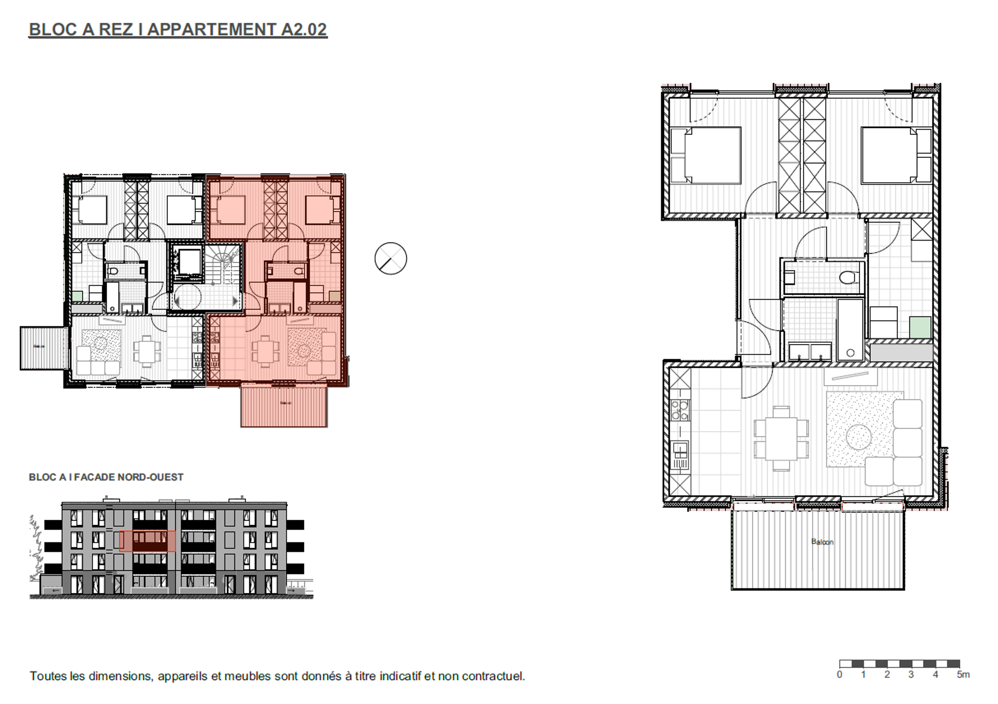 Appartement à vendre à Mons avec 2 chambres - photo 4
