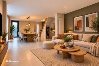 <strong>Ben je op zoek naar een ruime woning met 4 slaapkamers, een magazijn/garage én een prachtige tuin in Haaltert? Gevonden!</strong>
<p>In de rustige Achterstraat, nabij het centrum van Haaltert en met een vlotte verbinding naar Aalst, Ninove en de E40, bevindt zich deze veelzijdige eigendom met een bewoonbare oppervlakte van maar liefst 241 m². Achteraan geniet je van een aangenaam uitzicht op het achterliggende parkgebied, waardoor rust en groen nooit ver weg zijn. Bovendien beschikt de woning over een gunstig EPC-label C dankzij dakisolatie, hoogrendementsbeglazing, een condensatieketel en de geïsoleerde crepi-gevel.</p>
<p>Op het gelijkvloers word je verwelkomd in een ruime leefruimte met afzonderlijke zit- en eethoek. Aansluitend bevindt zich de ingerichte keuken, gevolgd door een praktische berging, badkamer en apart toilet. De woning biedt daarnaast heel wat bergruimte en een functionele indeling voor een groot gezin of wie wonen en werken wil combineren. Op de eerste verdieping bevinden zich twee zeer ruime slaapkamers, terwijl de tweede verdieping nog twee bijkomende slaapkamers telt. Zo beschikt de woning in totaal over vier volwaardige slaapkamers.</p>
<p>De absolute troef van deze eigendom bevindt zich achteraan het perceel: een uitzonderlijk ruim magazijn met garage (172 m²), ideaal voor zelfstandigen, opslag, hobbyactiviteiten of het stallen van meerdere voertuigen. Bovendien beschikt het pand over een prachtige tuin van maar liefst 450 m², die tal van mogelijkheden biedt voor ontspanning, tuinliefhebbers of gezinsactiviteiten. Dergelijke combinatie van wonen, werken en genieten op één locatie is zeldzaam in de regio.</p>
<p>Op zoek naar veel ruimte, een groot magazijn en een strategische ligging? Contacteer ons snel voor een bezoek en ontdek de mogelijkheden van deze unieke eigendom!</p>
