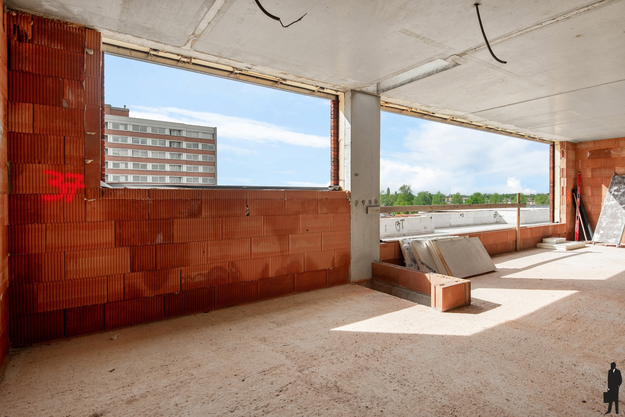 Uniek penthouse met terras van 40m² (ruwbouw bijna afgerond) - foto 2