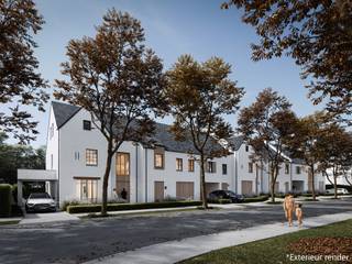 Voor meer info en foto’s, surf naar www.swevers.be – Aan de Kruisherenlaan in Hasselt maakt deze stijlvolle rijwoning deel uit van ‘Croisette’, een kleinschalig en exclusief nieuwbouwproject met hedendaagse architectuur en hoog wooncomfort. De woning wordt in 2026 gerealiseerd volgens een high-end sleutel-op-de-deurconcept en biedt 270 m² bewoonbare oppervlakte verdeeld over drie bouwlagen. Op het gelijkvloers bevinden zich de inkomhal met gastentoilet, een inpandige garage en een royale leefruimte van 39,54 m². De aansluitende open keuken wordt voorzien van een kookeiland en vormt samen met de eet- en zithoek één open geheel met verbinding naar de tuin. De eerste verdieping telt drie slaapkamers van 13,58 m², 10,11 m² en 13,88 m², een badkamer en apart toilet. De tweede verdieping biedt extra flexibiliteit en kan onder meer ingericht worden met twee bijkomende kamers, een bureau of hobbyruimte. Het perceel van 3a 19ca combineert een aangename tuin met een beheersbare buitenruimte. De BEN-woning wordt uitgerust met een warmtepomp, zonnepanelen, vloerverwarming, ventilatiesysteem D en pré-airco. Kopers hebben inspraak in materialen en finale afwerking, met begeleiding door Aurum. De ligging tussen de kleine en grote ring is bijzonder praktisch: scholen liggen op ca. 100 m, winkels en horeca op ca. 500 m en het centrum van Hasselt op 1,2 km. Ook de E313 is vlot bereikbaar. Voor meer informatie, bel 011 255 155. Bron bewoonbare oppervlakte: EPC – verslag. Prijs exclusief 21% BTW en exclusief andere belastingen en toeslagen: 579.000 euro. / Prijs inclusief 21% BTW, exclusief andere belastingen en toeslagen: 685.965 euro.