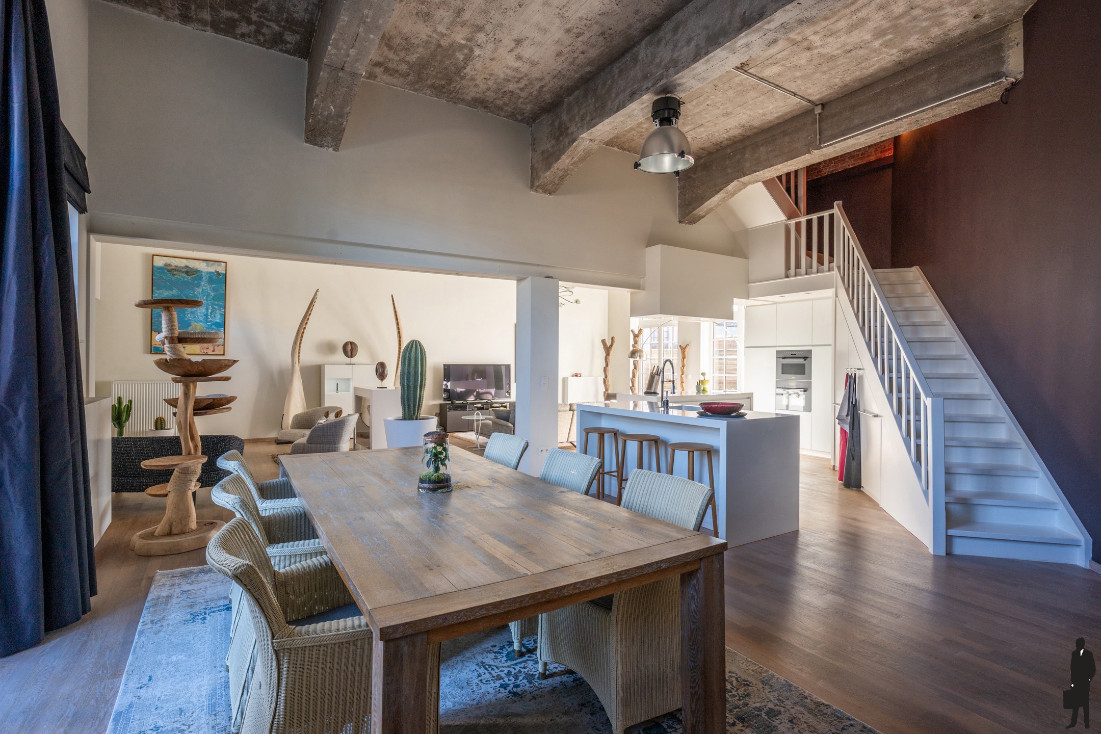 Prachtige duplex loft met onderhoudsvriendelijke tuin - foto 2