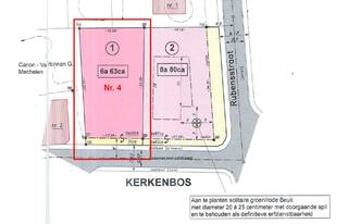 Terrain à vendre à Malines