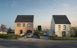 Geniet van de harmonie tussen hedendaags comfort en toekomstgericht wonen nabij Ninove!LIGGINGDeze energiezuinige villa (E-peil 30) gelegen op een...
