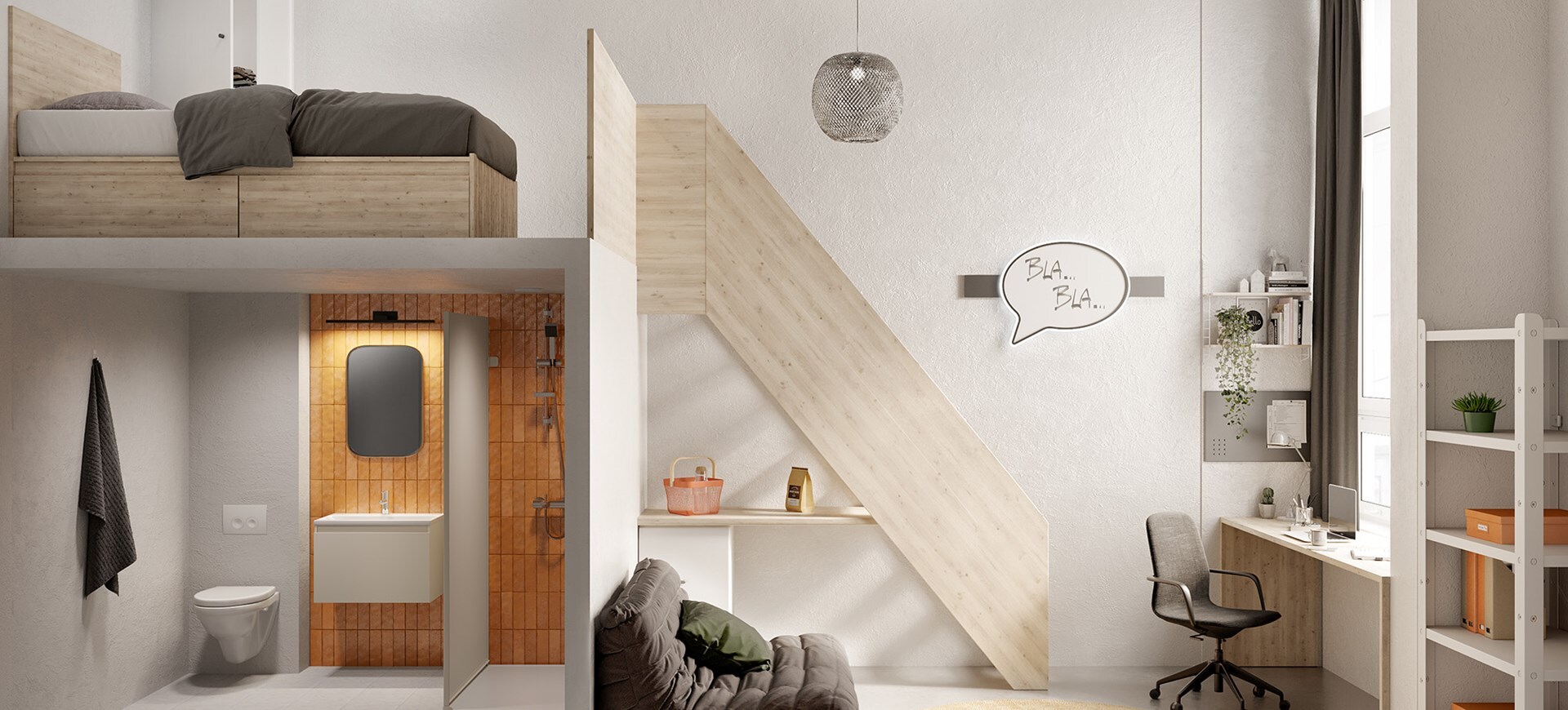 Apartment for rent in Liège