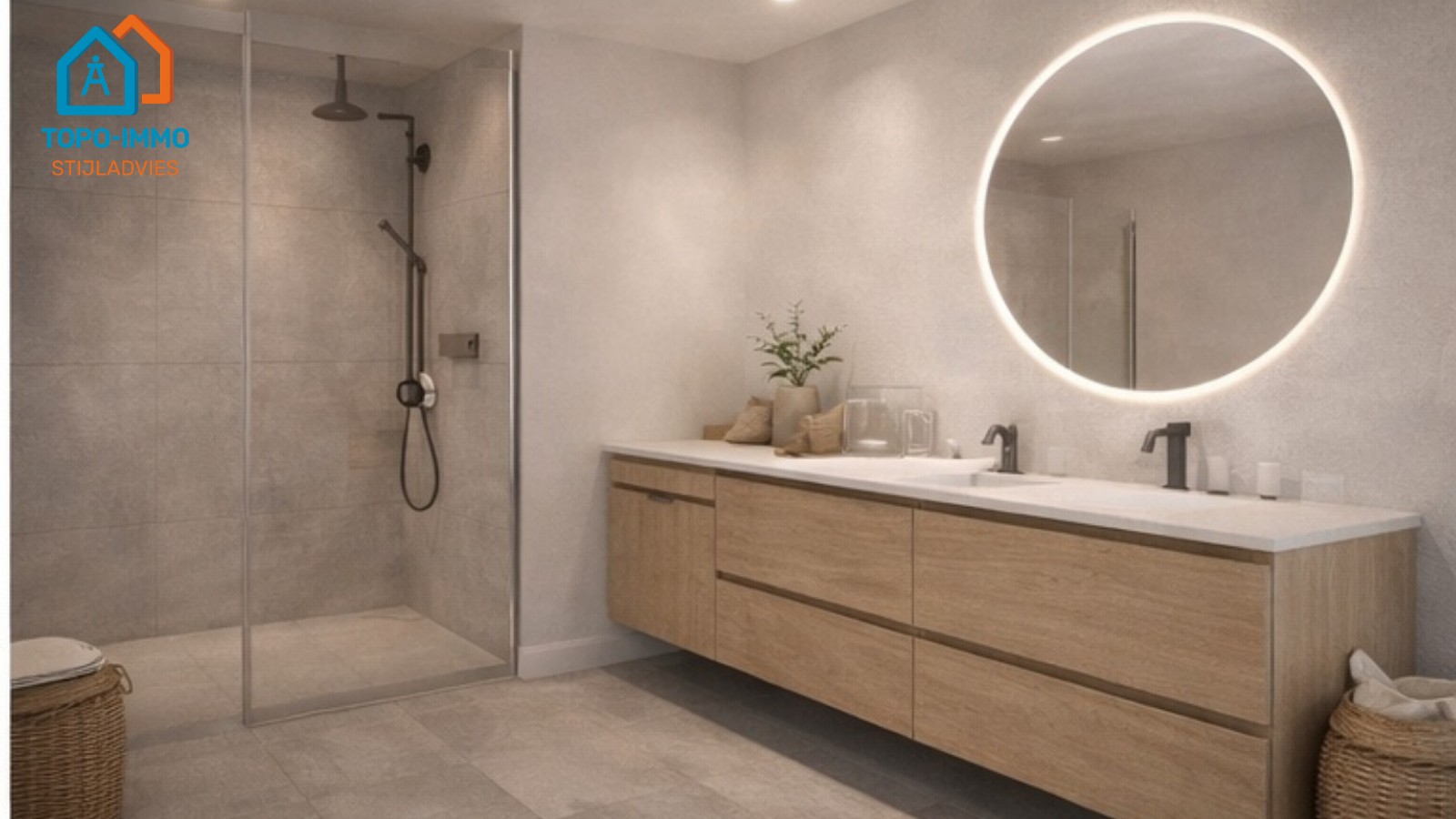 Bouwgrond met vergunning voor 2 appartementen - foto 4