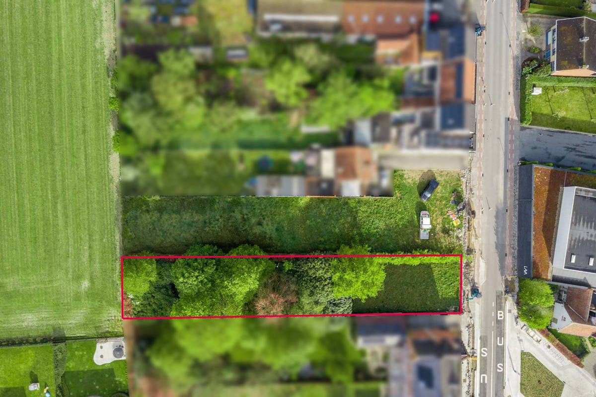 Bouwgrond met groenzicht te koop in centrum Sint-Baafs-Vijve - foto 4