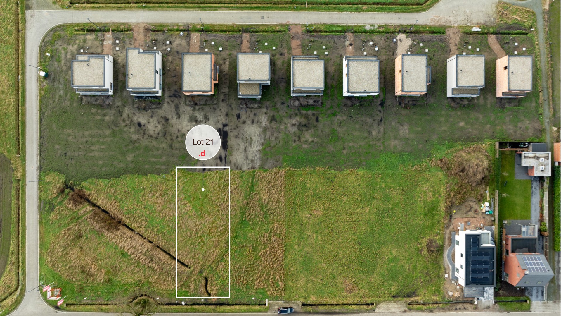 Bouwgronden voor open bebouwing in landelijke omgeving - photo 3