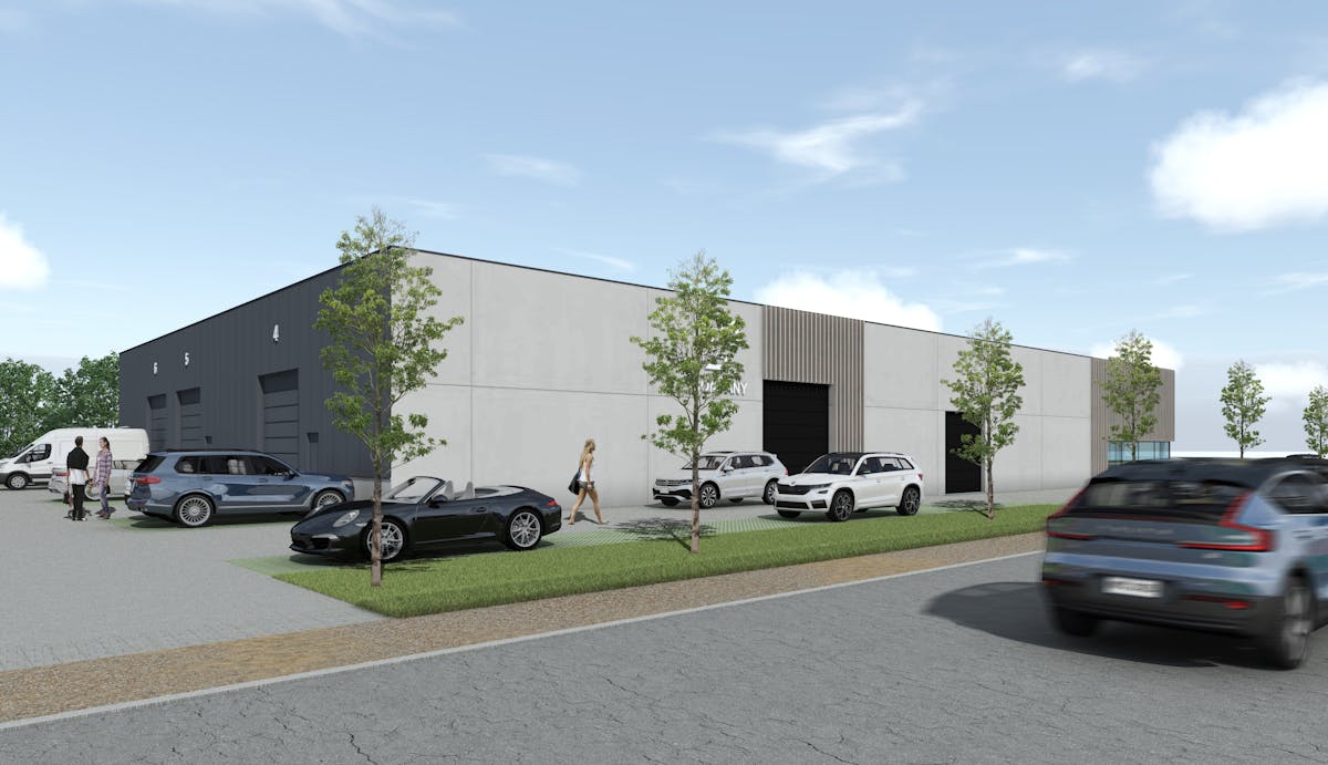 Nieuwbouw KMO-unit van ca. 299 m² in Dentergem - foto 4