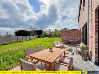 Deze charmante NIEUWBOUWWONING combineert de warme uitstraling van een landelijke woning met het WOONCOMFORT en de technieken van vandaag. De...