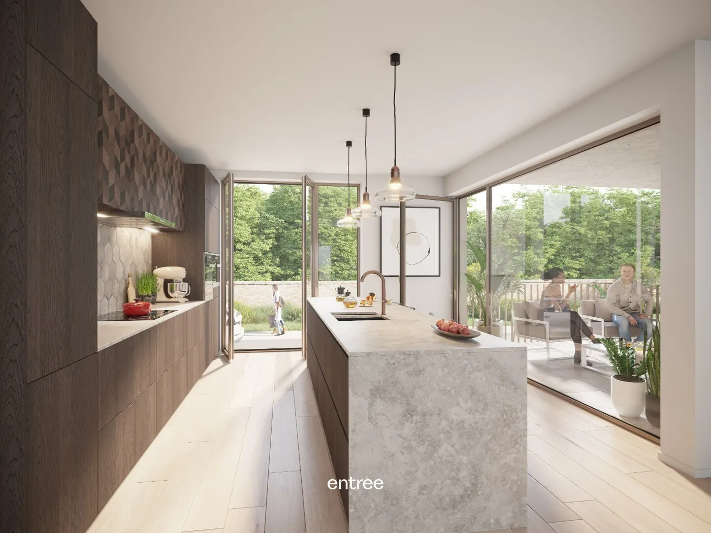 Ruim gelijkvloers appartement aan het Parkbos - foto 4