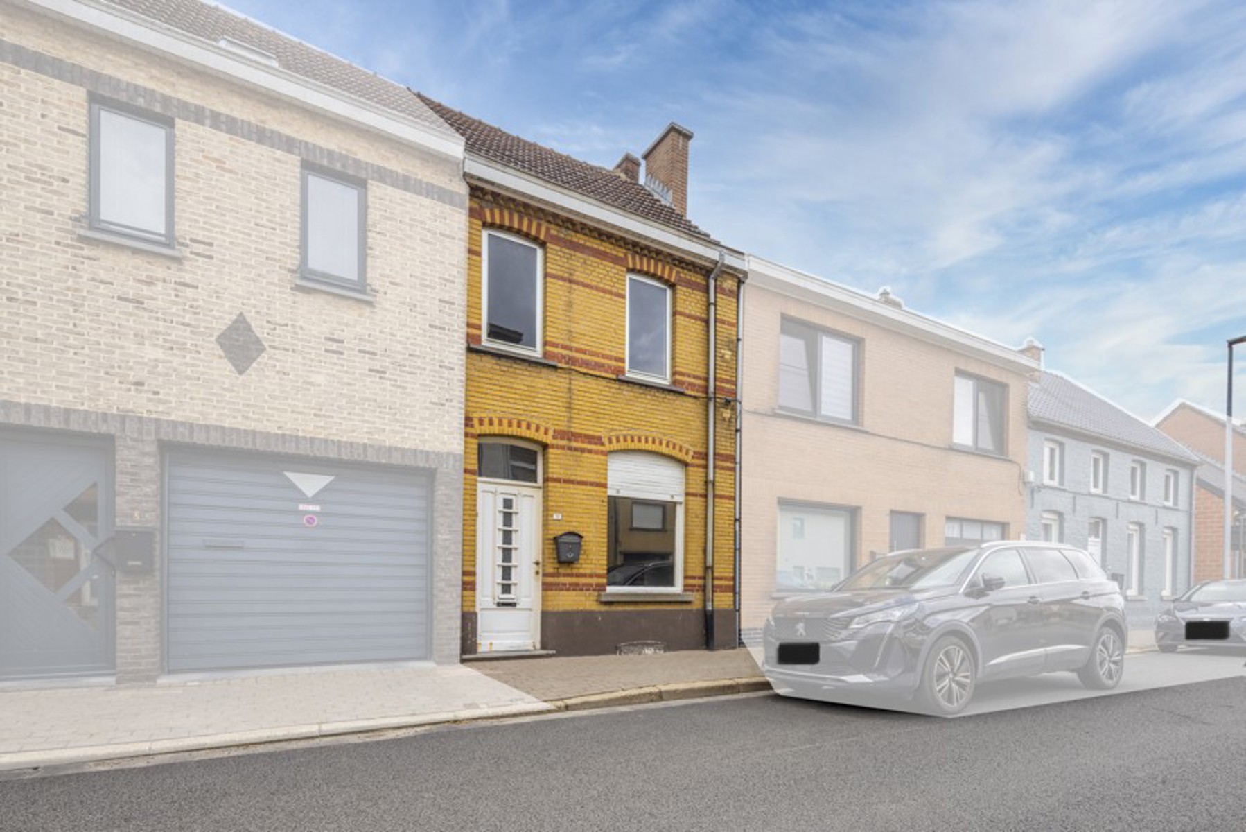 Rijwoning met tuin in het centrum van Sint-Maria-Oudenhove - foto 1