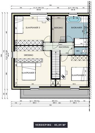 Deze energiezuinige halfopen moderne nieuwbouwwoning (lot 27) ligt op een heel mooi perceel van 586 m² in Meulebeke. Geniet van een open...