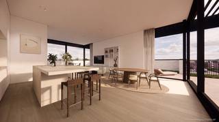 <p><strong>PENTHOUSE 2.1 — ALLE RUIMTE, VAN ZONSOPGANG TOT ZONSONDERGANG<br /></strong>De eerste koffie in de ochtendzon, uitgebreid lunchen buiten en ’s avonds nog even blijven zitten terwijl de zon langzaam zakt. Penthouse 2.1 volgt het ritme van de dag met terrassen in alle zonoriëntaties. Met maar liefst 185 m² woonruimte en 67,5 m² privéterras, omgeven door een daktuin, krijgt u hier een uitzonderlijke plek om te wonen.</p>
<p>De lift brengt u rechtstreeks in uw penthouse. Binnen ontvouwt zich een royale doorzonleefruimte met licht en zicht langs drie zijden. Een volwaardige leefkeuken, een ruime eetkamer en een comfortabele zithoek krijgen elk hun plaats. Uw grote eettafel, favoriete zetel en vrienden die graag blijven hangen: hier hoeft u er geen ruimte voor op te geven wanneer u een woning verruilt voor een appartement.</p>
<p>Ook de overige ruimtes passen zich aan uw leven aan. Het penthouse is ingetekend met drie slaapkamers en een dressing, maar de indeling biedt mogelijkheden voor een thuiskantoor, hobbyruimte of logeerkamer voor de kleinkinderen. U bepaalt hoe uw nieuwe thuis vorm krijgt.</p>
<p>De ruime badkamer biedt plaats aan een ligbad én een inloopdouche en wordt volgens uw wensen en behoeften ingericht. Een afzonderlijk toilet en een bijzonder ruime berging met wasplaats vervolledigen het dagelijkse comfort.</p>
<p>En zodra het weer uitnodigt, stapt u naar buiten. Een eettafel voor lange zomeravonden, een lounge om rustig te lezen, een plek in de zon of juist in de schaduw: op de terrassen vindt elk moment zijn eigen hoek.</p>
<p>Een penthouse voor wie royaal wil blijven wonen, met het gemak van een appartement en buitenruimte die de hele dag uitnodigt.</p>
<p><strong>RESIDENTIE MANDARIN — RUIMTE OM THUIS TE KOMEN<br /></strong>Aan de Tilburgseweg in Poppel verrijst een kleinschalige residentie met 13 appartementen van 93 tot 185 m². De werken starten naar verwachting in het voorjaar van 2027.</p>
<p>Mandarin biedt een gevarieerd aanbod met twee of drie slaapkamers, private tuinen bij de gelijkvloerse appartementen en rechtstreekse lifttoegang bij de dakappartementen. Elk appartement beschikt over een royaal leefterras van 17,6 tot 67,5 m². Ruimte voor vrienden rond de tafel, een ontspannen namiddag en lange zomeravonden.</p>
<p><strong>UW SMAAK, UW THUIS<br /></strong>Een keuken waarin u graag kookt. Een vloer die rust brengt. Materialen en kleuren die bij u passen. U kiest de binnenafwerking binnen de voorziene budgetten en geeft uw nieuwe thuis zo een persoonlijk karakter.</p>
<p>Elk BEN-appartement wordt uitgerust met een individuele warmtepomp, een eigen installatie zonnepanelen, vloerverwarming én vloerkoeling. Samen zorgen deze technieken voor een energiezuinige woning en een aangenaam binnenklimaat.</p>
<p><strong>ONTDEK ONZE LANCERINGSPRIJZEN<br /></strong>De appartementen in residentie Mandarin starten vanaf € 320.000, exclusief autostaanplaats, berging en kosten. Contacteer ons voor de prijs en een volledige berekening van appartement 0.1.</p>
<p>Ondergrondse autostaanplaatsen zijn bij aan te kopen vanaf € 26.000. Ze zijn minstens 2,75 meter breed en voorzien van basisinfrastructuur voor elektrisch laden. Kelderbergingen starten vanaf € 3.000 voor ruim 6 m², met grotere mogelijkheden tot ruim 15 m².</p>
<p>Onder de toepasselijke voorwaarden is aankoop aan het verlaagde btw-tarief van 6% mogelijk, zowel voor eigen bewoning als voor langdurige verhuur.</p>
<p><strong>BOUWEN OP VERTROUWEN<br /></strong>De promotor werkt samen met betrouwbare partners uit onze regio en besteedt aandacht aan architectuur, duurzaamheid en dagelijks comfort. U koopt een volledig afgewerkt appartement met de bescherming van de Wet Breyne.</p>
<p>Meer informatie: www.deboerenpartners.be/wet-breyne.</p>
<p>Ziet u zichzelf hier thuiskomen? Contacteer ons voor de plannen, een persoonlijke toelichting en een gedetailleerde prijsberekening.</p>