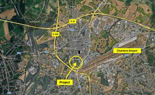 Emplacement logistique de premier choix au cœur de la région industrielle de la Wallonie.Bâtiment industriel multifonctionnel à proximité de...