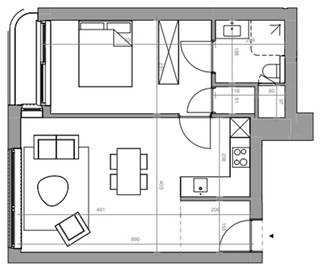 Ontdek dit charmante éénslaapkamerappartement, ideaal voor een alleenstaande, een jong koppel of een investeerder die op zoek is naar een comfortabel en functioneel pand.Bij binnenkomst wordt u verwelkomd in een lichte en aangename leefruimte. De woonkamer is goed ingedeeld en biedt een gezellige zithoek en eetruimte, perfect geoptimaliseerd voor een comfortabel dagelijks leven. De open, moderne en praktische keuken beschikt over functionele opbergruimte en past harmonieus in de leefruimte.Het appartement beschikt over een ruime slaapkamer met veel natuurlijk licht en voldoende ruimte om kasten of andere opbergoplossingen te plaatsen. De badkamer, netjes en eigentijds, is uitgerust met alle nodige comfort.Een echt pluspunt: een klein privéterras, ideaal om te genieten van een koffie buiten of van een rustig moment van ontspanning.Dankzij de slimme indeling, het natuurlijke licht en het aangename buitenruimte, biedt dit appartement een mooie kans om te wonen of te investeren, en combineert het comfort met praktisch dagelijks gebruik.