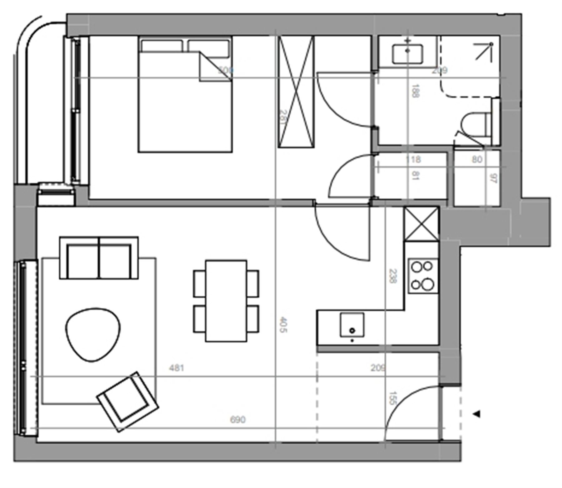 Appartement - foto 2