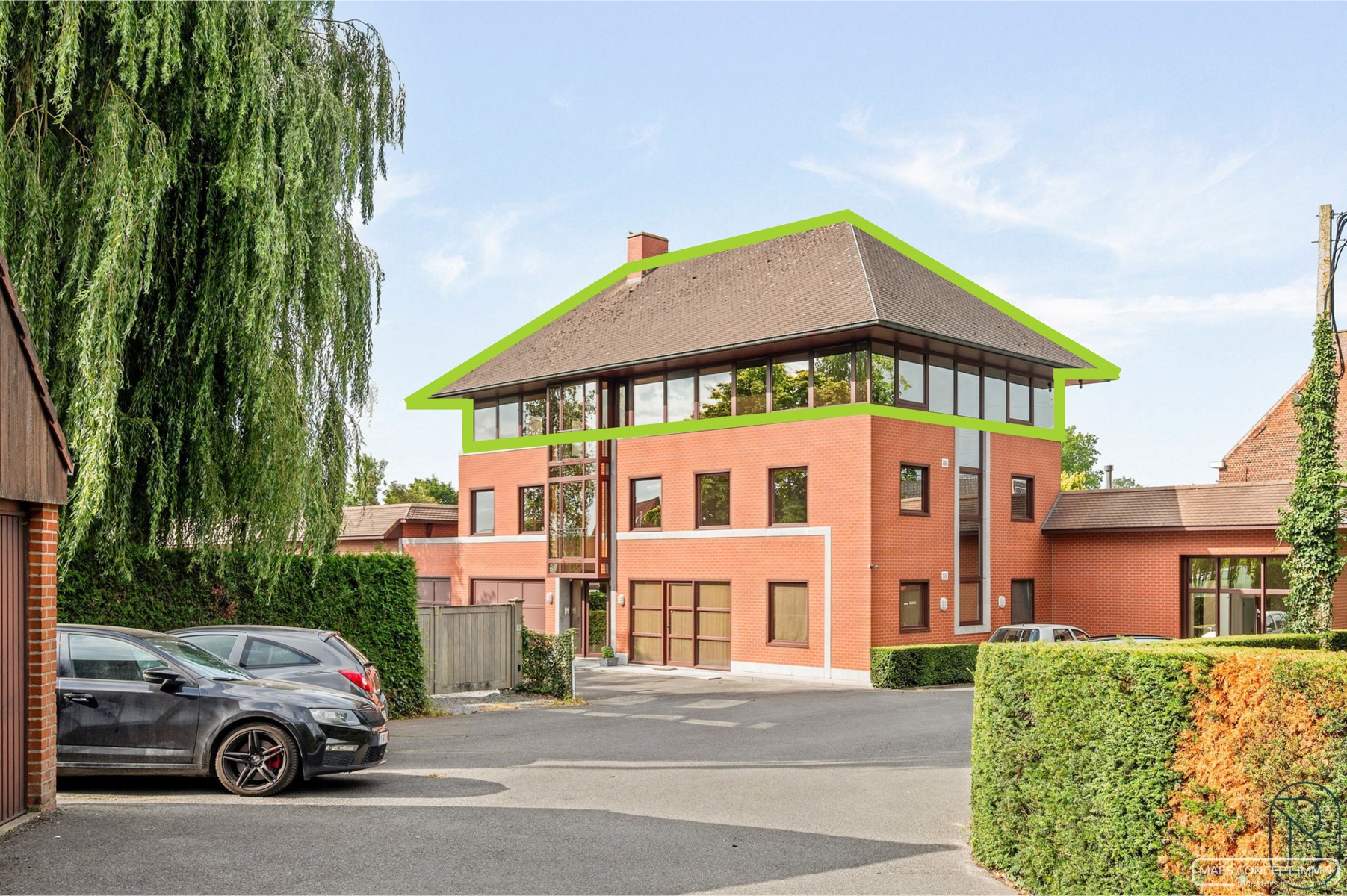 Duplexappartement met 2 slaapkamers en 2 ruime terrassen te huur in Anzegem - photo 3