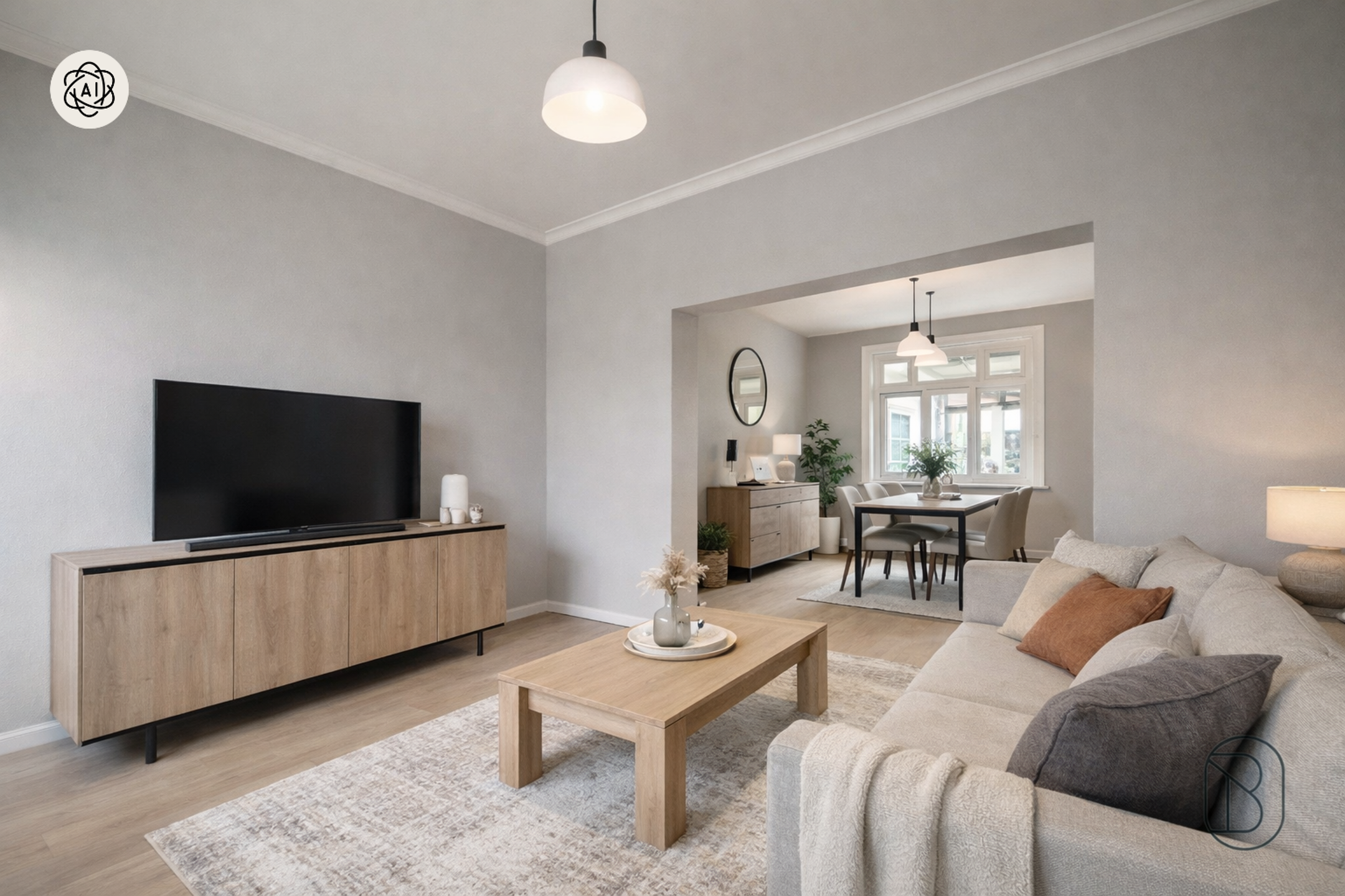 Degelijke woning met oprit en grote tuin + 307 m² bouwgrond! - foto 4