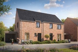 Droomt u van een energiezuinige woning op een rustige en kindvriendelijke locatie, vlak bij het centrum van Beernem?<br />In een nieuw aangelegde woonstraat realiseert Hectaar een kleinschalig project van hedendaagse nieuwbouwwoningen, ontworpen met oog voor kwaliteit, comfort en duurzaamheid.<br />Elke woning wordt gebouwd met hoogwaardige materialen en uitgerust met energiezuinige technieken, zodat u jarenlang zorgeloos kunt genieten van uw nieuwe thuis.<br /><br />Bovendien krijgt u als koper volledige inspraak in de afwerking en inrichting, in samenwerking met onze ervaren partnerleveranciers. Zo creëert u een woning die helemaal bij uw stijl en budget past!<br /><br /><strong>Indeling van de woning</strong><br />Gelijkvloers: ruime inkomhal met gastentoilet - lichtrijke en open leefruimte met een mooie connectie naar de tuin - open keuken, perfect voor gezellige kookmomenten - praktische bergingruimte. <br />Verdieping: 3 ruime en lichtrijke slaapkamers - volledig uitgeruste badkamer met ligbad, inloopdouche, dubbele wastafel en toilet<br />Zolder: Ruime, praktische zolderruimte (toegankelijk via zolderluik). <br /><br /><strong>Troeven van dit project</strong>
<ul>
	<li>Energiezuinig wonen dankzij warmtepomp (lucht/water) en vloerverwarming op het gelijkvloers</li>
	<li>Zonnepanelen mogelijk, voor extra lage energiekosten</li>
	<li>Twee ruime publieke groenzones – perfect voor ontspanning, spelen of samenkomen met buren</li>
	<li>Lichtrijke, open leefruimtes met optimaal contact met de tuin</li>
	<li>Regenwaterput van 7.500 liter aangesloten op toiletten, buitenkraan en wasmachine</li>
	<li>Mogelijkheid tot plaatsen van een carport met berging</li>
	<li>Groene, rustige omgeving én toch vlakbij winkels, scholen en openbaar vervoer</li>
</ul>
<strong>Interesse?</strong><br />Neem snel contact met ons op voor meer info of een afspraak.