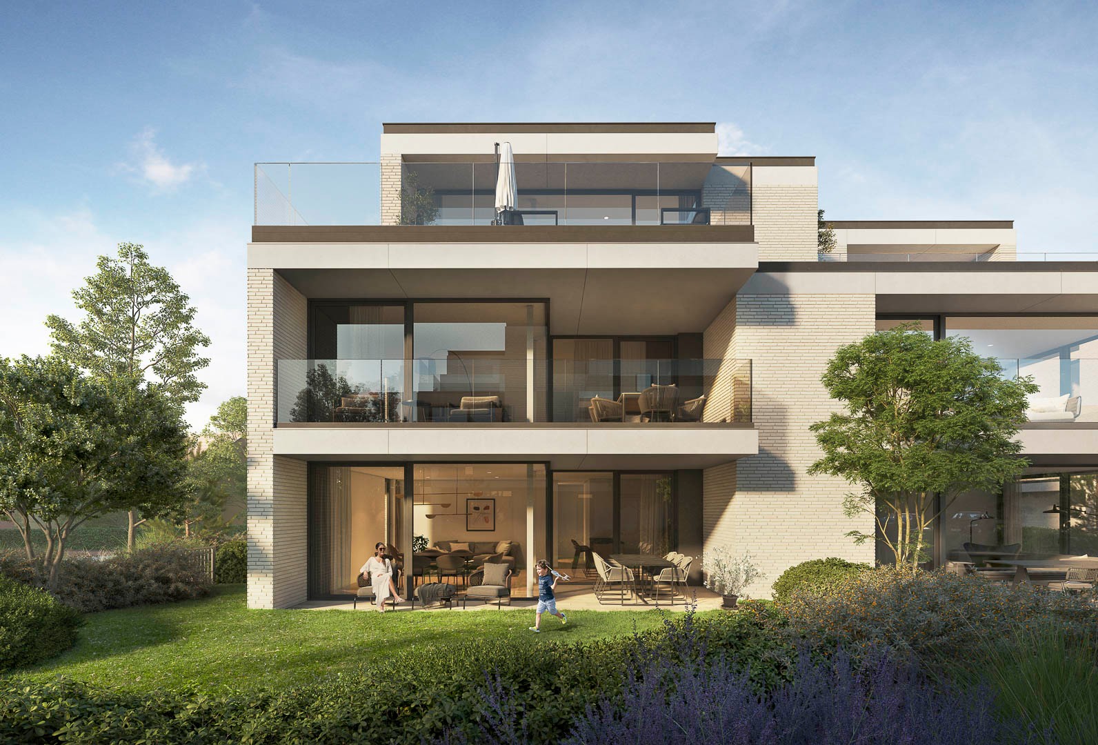 Ruim nieuwbouwappartement met royale tuin en 2 slaapkamers in Koksijde - foto 4