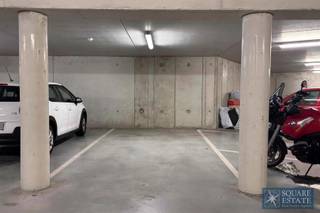 Indoor parking space available at Frans Robbrechts Street 38 in Wemmel, in a recent and secure building.Easy access via an automatic door with remote...