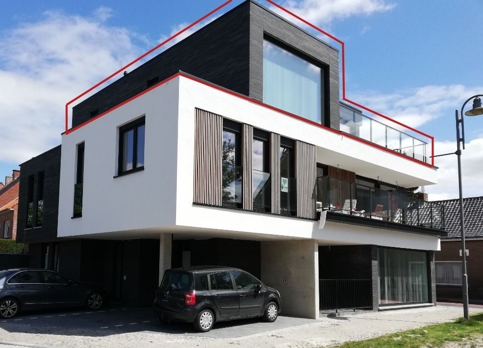 Prachtige penthouse in centrum Zwevezele met 2 slaapkamers! - foto 1